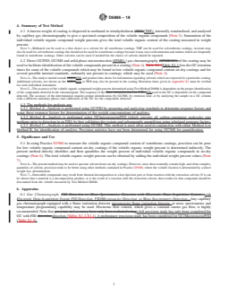 REDLINE ASTM D6886-18 - Standard Test Method for Determination of the Weight Percent Individual Volatile Organic  Compounds in Waterborne Air-Dry Coatings by Gas Chromatography