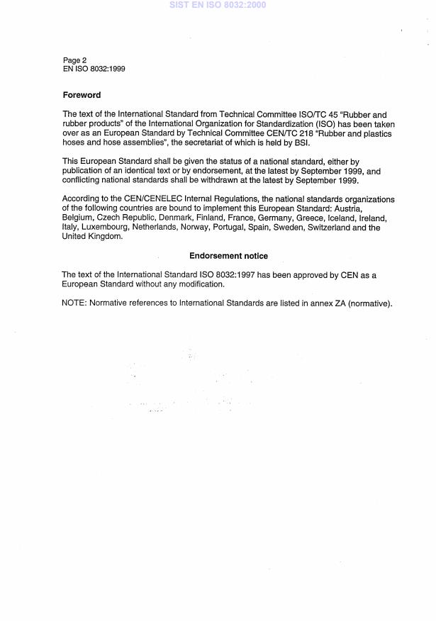EN ISO 8032:1999 EN ISO 8032:2000 - Page 4 preview