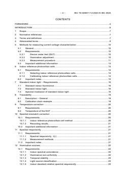 IEC TS 62607-7-2:2023 - Nanomanufacturing - Key control characteristics - Part 7-2: Nano-enabled photovoltaics - Device evaluation method for indoor light
Released:7/27/2023 - Page 4 preview