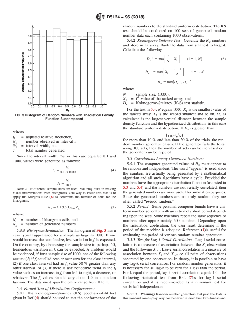 ASTM D5124-96(2018) - Standard Practice for Testing and Use of a Random Number Generator in Lumber and  Wood Products Simulation