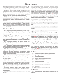 ASTM G161-00(2018) ASTM G161-00(2018) - Standard Guide for Corrosion-Related Failure Analysis - Page 3 preview
