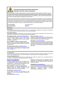 IEC 61347-2-7:2011/AMD2:2021 - Amendment 2 - Lamp controlgear - Part 2-7: Particular requirements for electric source for safety services (ESSS) supplied electronic controlgear for emergency lighting (self-contained) - Page 2 preview