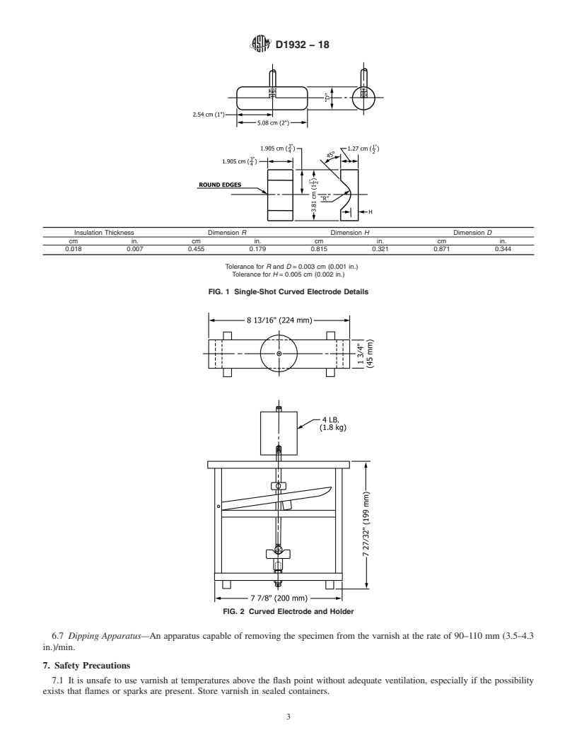 REDLINE ASTM D1932-18 - Standard Test Method for  Thermal Endurance of Flexible Electrical Insulating Varnishes