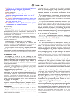 ASTM F3268-18a ASTM F3268-18a - Standard Guide for <emph type="bdit">in vitro</emph> Degradation Testing of Absorbable Metals - Page 2 preview
