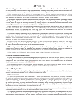 ASTM F3268-18a REDLINE ASTM F3268-18a - Standard Guide for <emph type="bdit">in vitro</emph> Degradation Testing of Absorbable Metals - Page 3 preview