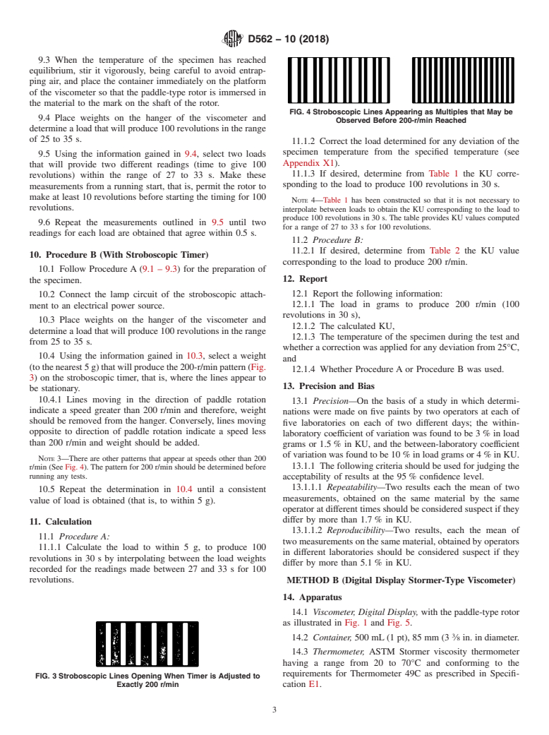 ASTM D562-10(2018) - Standard Test Method for Consistency of Paints Measuring Krebs Unit (KU) Viscosity Using   a Stormer-Type  Viscometer