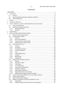 IEC 61784-3:2021 - Industrial communication networks - Profiles - Part 3: Functional safety fieldbuses - General rules and profile definitions - Page 4 preview