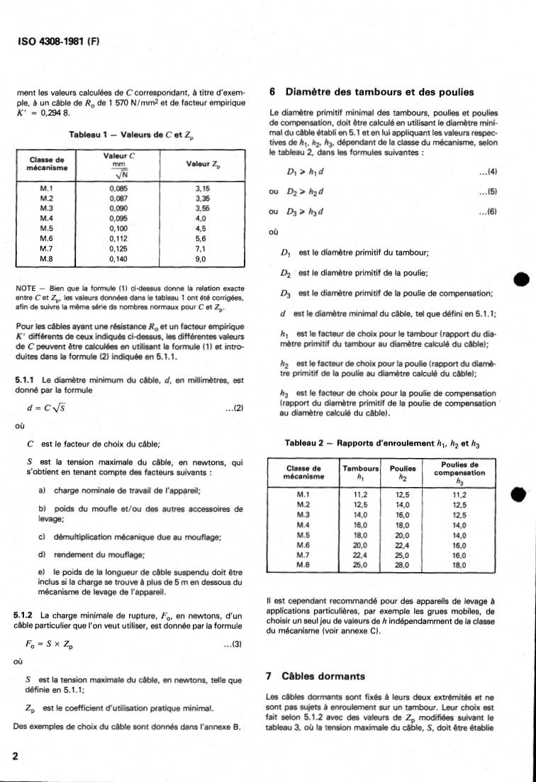 ISO 4308:1981 ISO 4308:1981 - Cranes — Selection of wire ropes
Released:11/1/1981 - Page 4 preview