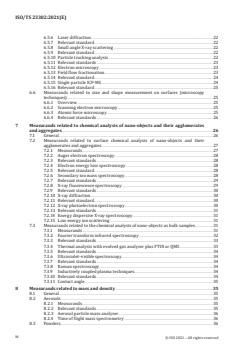 ISO TS 23302:2021 - Nanotechnologies - Requirements and recommendations for the identification of measurands that characterise nano-objects and materials that contain them - Page 4 preview