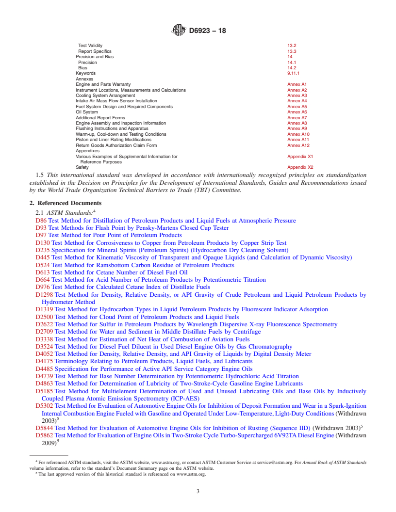 ASTM D6923-18 - Standard Test Method for Evaluation of Engine Oils in a ...