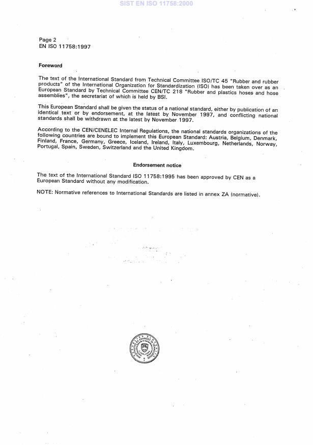 EN ISO 11758:1997 EN ISO 11758:2000 - Page 4 preview