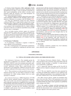 ASTM E1704-95(2018) ASTM E1704-95(2018) - Standard Guide for Specifying Acoustical Performance of Sound-Isolating Enclosures - Page 4 preview