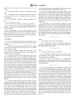 ASTM F3013-13(2018) ASTM F3013-13(2018) - Standard Test Method for Density of Topsoil and Blended Soils In-place by the Core Displacement Method - Page 3 preview