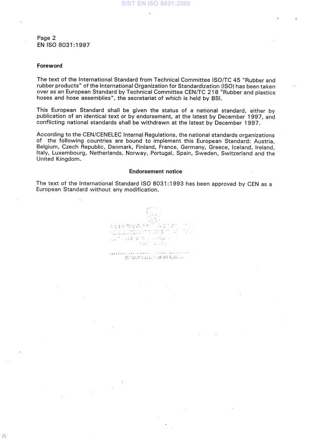 EN ISO 8031:1997 EN ISO 8031:2000 - Page 4 preview
