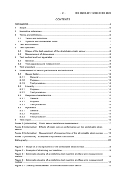 IEC 63203-401-1:2023 - Wearable electronic devices and technologies - Part 401-1: Devices and systems: functional elements - Evaluation method of the stretchable resistive strain sensor
Released:9. 10. 2023 - Page 4 preview