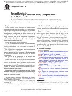 ASTM E1209-18 ASTM E1209-18 - Standard Practice for Fluorescent Liquid Penetrant Testing Using the Water-Washable Process - Page 1 preview
