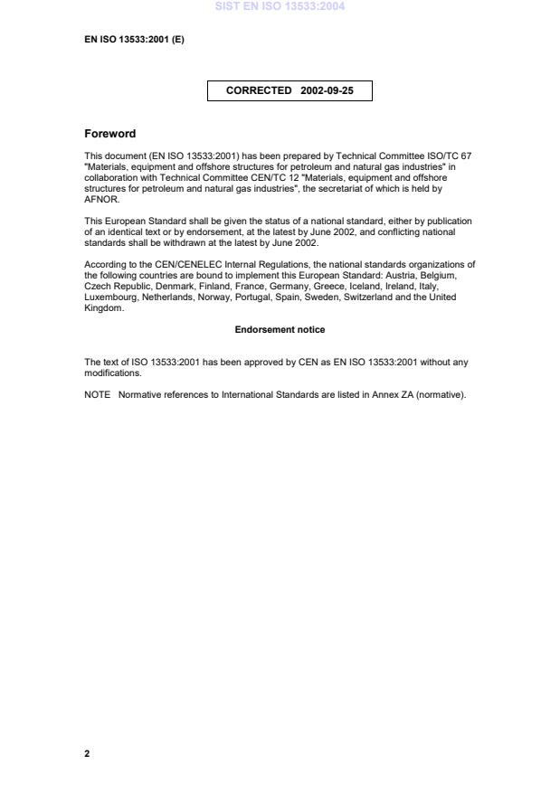 EN ISO 13533:2001 EN ISO 13533:2004 - Page 4 preview