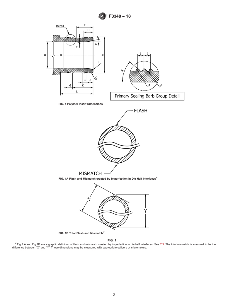 ASTM F3348-18 - Standard Specification for Plastic Press Insert Fittings with Factory Assembled Stainless  Steel Press Sleeve for SDR9 Cross-linked Polyethylene (PEX) Tubing