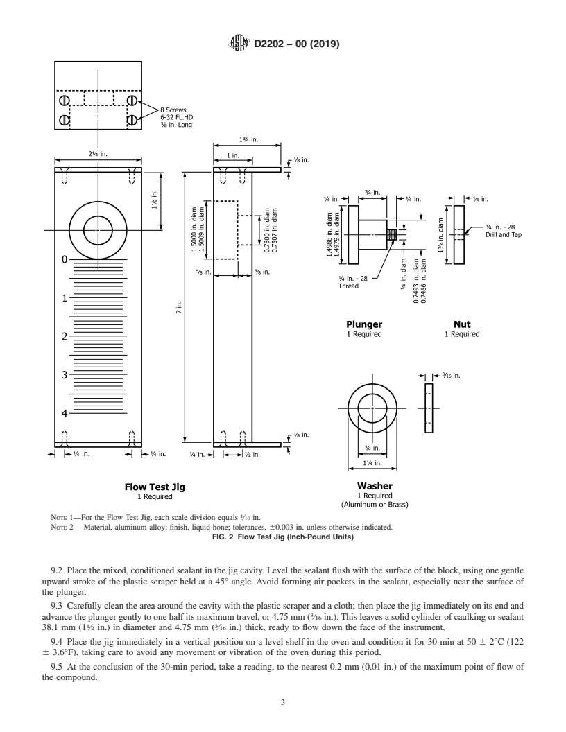 REDLINE ASTM D2202-00(2019) - Standard Test Method for  Slump of Sealants