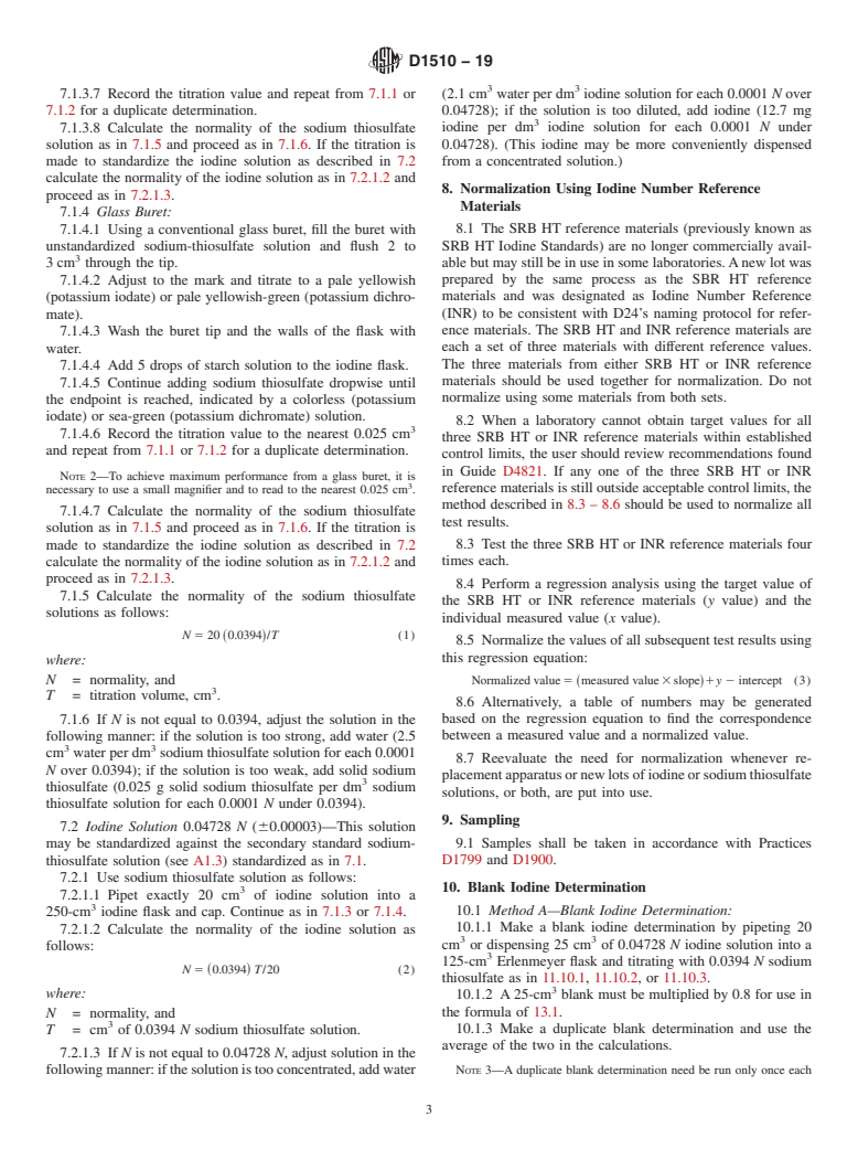 ASTM D1510-19 - Standard Test Method for  Carbon Black&#x2014;Iodine Adsorption Number