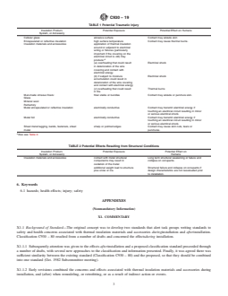 ASTM C930-19 REDLINE ASTM C930-19 - Standard Classification of Potential Health and Safety Concerns Associated With Thermal Insulation Materials and Accessories - Page 3 preview