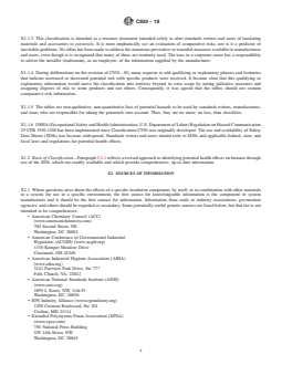ASTM C930-19 REDLINE ASTM C930-19 - Standard Classification of Potential Health and Safety Concerns Associated With Thermal Insulation Materials and Accessories - Page 4 preview