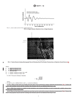 ASTM D5777-18 REDLINE ASTM D5777-18 - Standard Guide for Using the Seismic Refraction Method for Subsurface Investigation - Page 4 preview