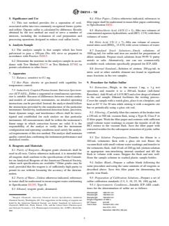 ASTM D8214-18 ASTM D8214-18 - Standard Test Method for Forms of Sulfur in Coal by Inductively Coupled Plasma Atomic Emission Spectrometry - Page 2 preview