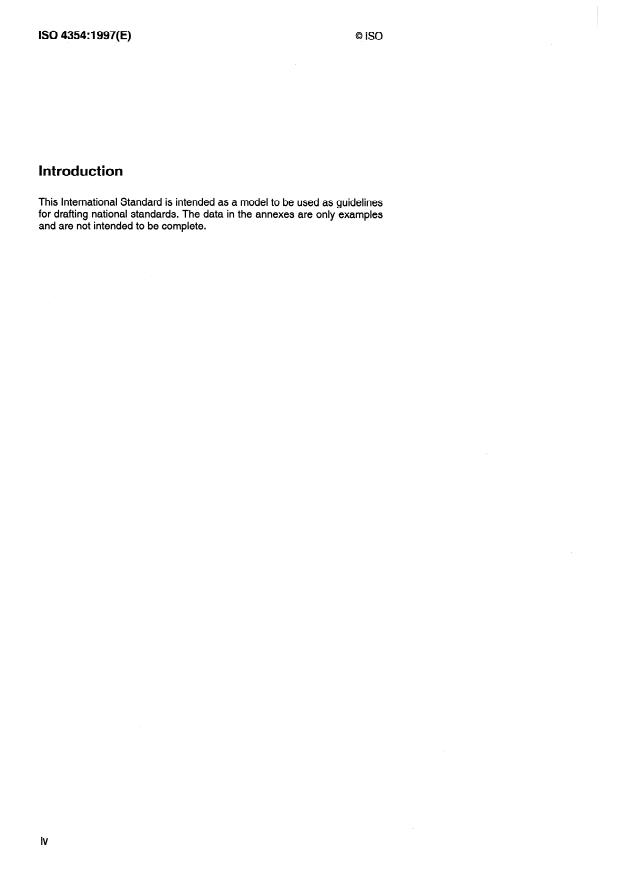 ISO 4354:1997 ISO 4354:1997 - Wind actions on structures - Page 4 preview