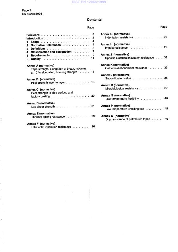 SIST EN 12068:1999 SIST EN 12068:1999 - Page 4 preview