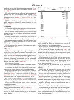 ASTM E930-18 ASTM E930-18 - Standard Test Methods for Estimating the Largest Grain Observed in a Metallographic Section (ALA Grain Size) - Page 2 preview