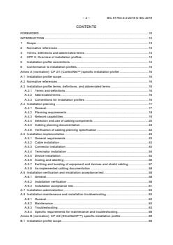 IEC 61784-5-2:2018 - Industrial communication networks - Profiles - Part 5-2: Installation of fieldbuses - Installation profiles for CPF 2 - Page 4 preview