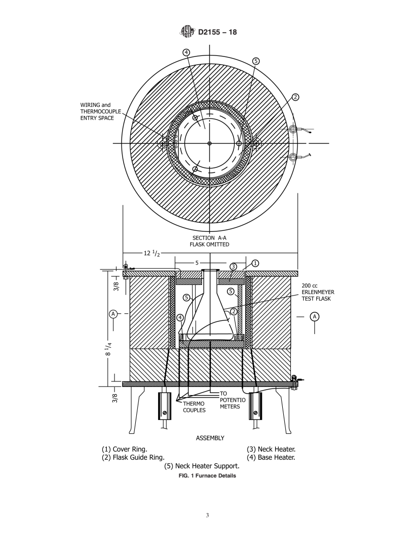 REDLINE ASTM D2155-18 - Standard Test Method for Determination of Fire Resistance of Aircraft Hydraulic Fluids  by Autoignition Temperature