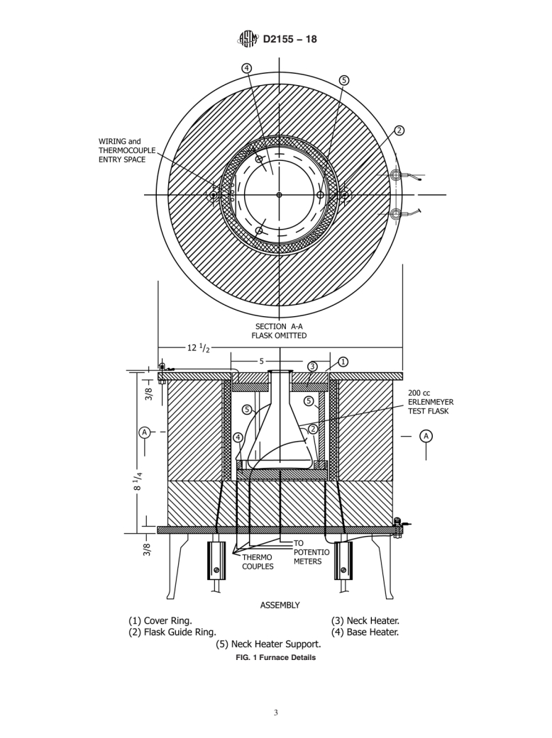 ASTM D2155-18 - Standard Test Method for Determination of Fire Resistance of Aircraft Hydraulic Fluids  by Autoignition Temperature