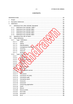 IEC 61158-6:2000 - Digital data communications for measurement and control - Fieldbus for use in industrial control systems - Part 6: Application Layer protocol specification
Released:1/27/2000
Isbn:2831851386 - Page 4 preview