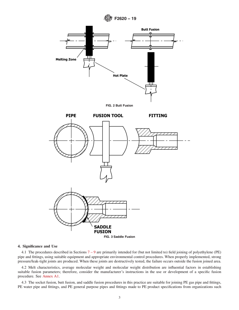 REDLINE ASTM F2620-19 - Standard Practice for Heat Fusion Joining of Polyethylene Pipe and Fittings