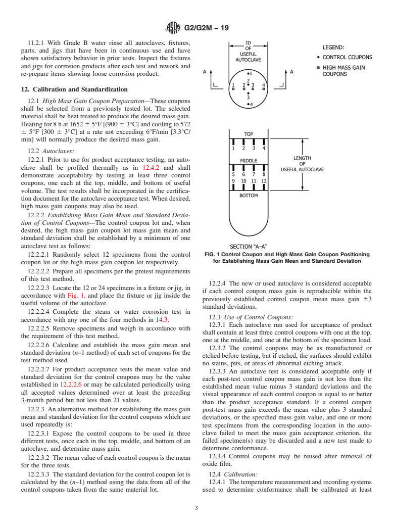 ASTM G2/G2M-19 - Standard Test Method for Corrosion Testing of Products of Zirconium, Hafnium, and Their  Alloys in Water at 680&#xb0;F (360&#xb0;C) or in Steam at 750&#xb0;F  (400&#xb0;C)