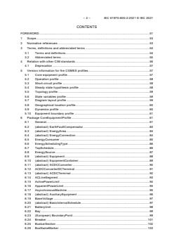 IEC 61970-600-2:2021 - Energy management system application program interface (EMS-API) - Part 600-2: Common Grid Model Exchange Standard (CGMES) - Exchange profiles specification - Page 4 preview