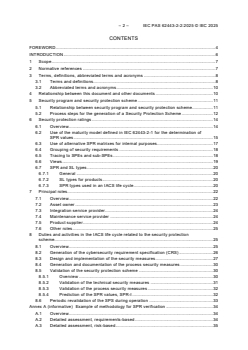 IEC PAS 62443-2-2:2025 - Security for industrial automation and control systems – Part 2-2: IACS security protection scheme
Released:11. 03. 2025
Isbn:9782832702994 - Page 4 preview