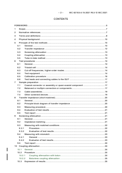IEC 62153-4-15:2021 IEC 62153-4-15:2021 RLV - Metallic cables and other passive components test methods - Part 4-15: Electromagnetic compatibility (EMC) - Test method for measuring transfer impedance and screening attenuation - or coupling attenuation with triaxial cell
Released:8/3/2021
Isbn:9782832252147 - Page 4 preview