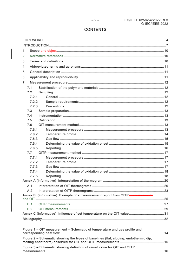 IEC/IEEE 62582-4:2022 IEC/IEEE 62582-4:2022 RLV - Nuclear power plants - Instrumentation and control important to safety - Electrical equipment condition monitoring methods - Part 4: Oxidation induction techniques
Released:11/4/2022
Isbn:9782832260326 - Page 4 preview