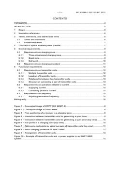 IEC 63245-1:2021 - Spatial wireless power transfer based on multiple magnetic resonances - Part 1: Requirements - Page 4 preview