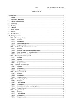 IEC 62108:2022 - Concentrator photovoltaic (CPV) modules and assemblies - Design qualification and type approval - Page 4 preview