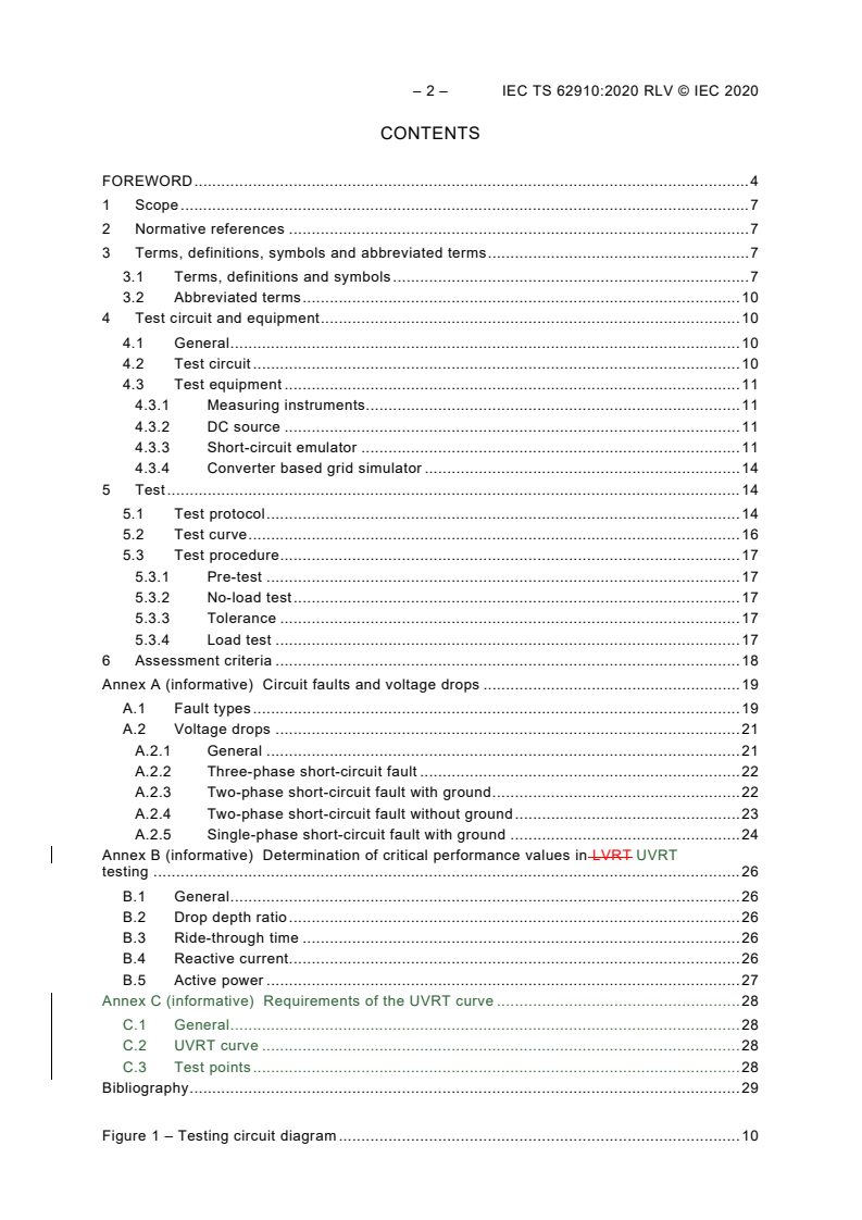 IEC TS 62910:2020 IEC TS 62910:2020 RLV - Utility-interconnected photovoltaic inverters - Test procedure for under voltage ride-through measurements
Released:7/24/2020
Isbn:9782832287361 - Page 4 preview