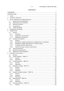 IEC 62788-2-1:2023 IEC 62788-2-1:2023 - Measurement procedures for materials used in photovoltaic modules - Part 2-1: Polymeric materials - Frontsheet and backsheet - Safety requirements
Released:8/25/2023 - Page 4 preview