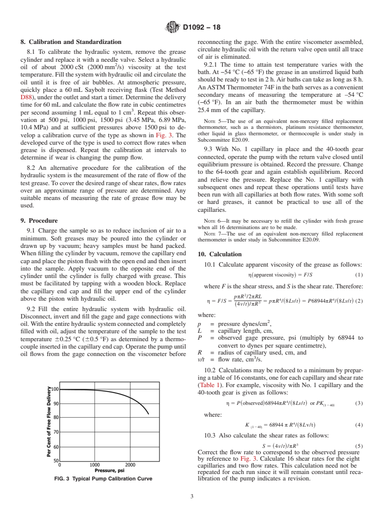 ASTM D1092-18 - Standard Test Method for Measuring Apparent Viscosity of Lubricating Greases