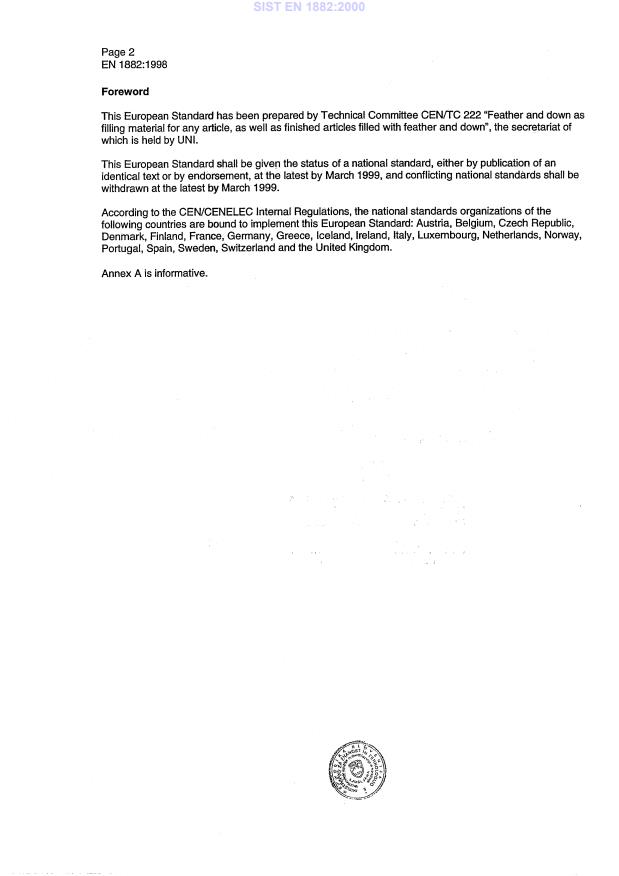 SIST EN 1882:2000 SIST EN 1882:2000 - Page 4 preview
