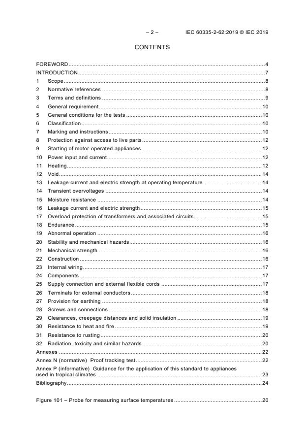 IEC 60335-2-62:2019 IEC 60335-2-62:2019 - Household and similar electrical appliances - Safety - Part 2-62: Particular requirements for commercial electric rinsing sinks - Page 4 preview