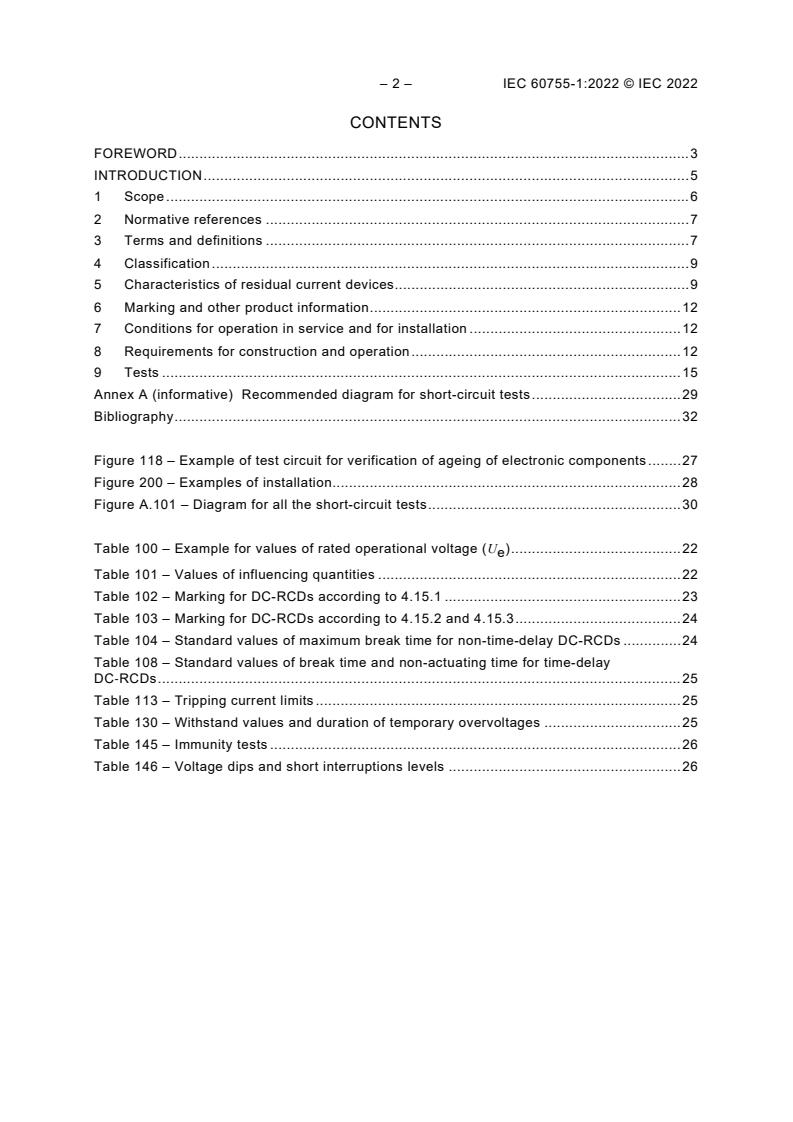 IEC 60755-1:2022 IEC 60755-1:2022 - General safety requirements for residual current operated protective devices - Part 1: Residual current operated protective devices for DC systems
Released:10/24/2022 - Page 4 preview