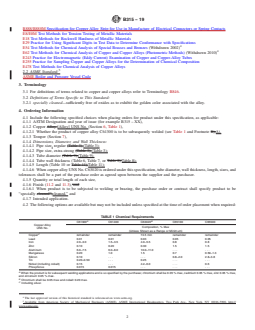 ASTM B315-19 REDLINE ASTM B315-19 - Standard Specification for Seamless Copper Alloy Pipe and Tube - Page 2 preview